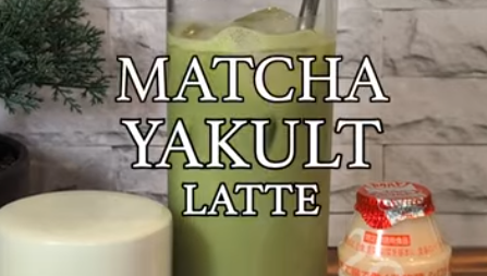 How to make: Matcha Yakult Lattes with Shizu Tea