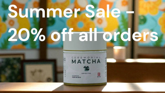☀️ Cool Down with 20% Off — Shizu Tea's Summer Sale Is On