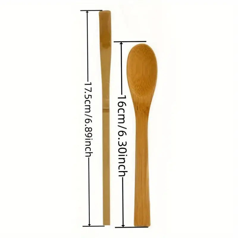 Bamboo Matcha Spoons Set